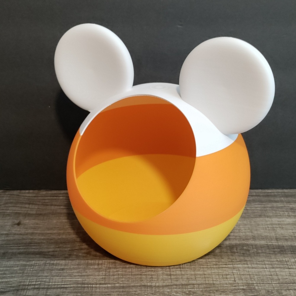 PLA 3D Printed‎ Mickey Mouse Candy Dish Bowl Candy Corn Halloween Decor - Picture 3 of 11